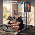 YOLEO Olympic Weight Bench,Adjustable Bench Press Rack for Fullbody Workout