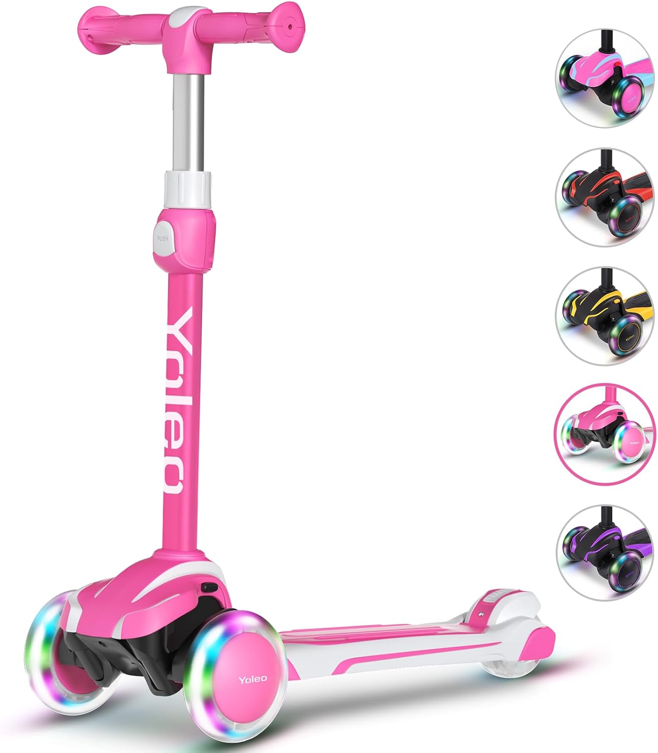 YOLEO Children's Scooter for 3-12 Years
