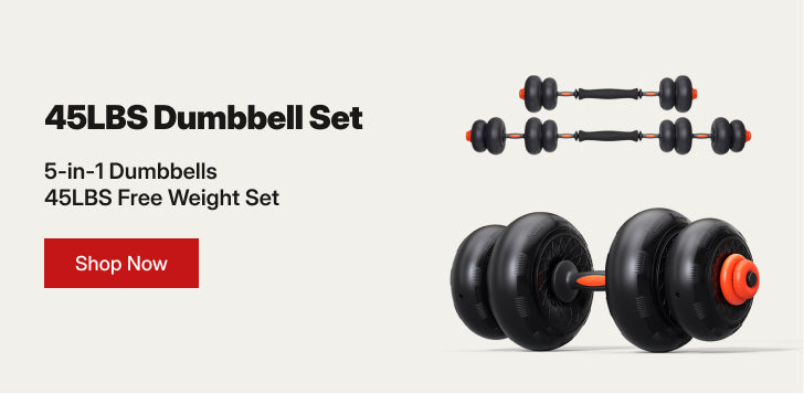 YOLEO Adjustable Dumbbell Set, Free Weight Set with Silent Anti-Collision Air Cushion with Connector, 5-in-1 Dumbbells Set 4-20KG Includes Barbell, Kettlebells, Push up Stand Men/Women Upgraded 2.0