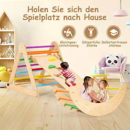 YOLEO Indoor Climbing Frame Colourful Style