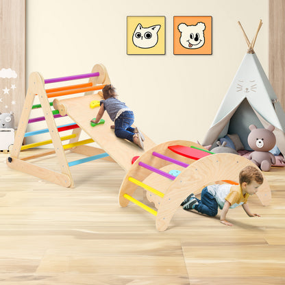 YOLEO Indoor Climbing Frame Colourful Style