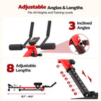 Yoleo 2 in 1 Ab & Rowing Machines for Home, Foldable Ab Workout Equipment, Ab Trainer Machine for Stomach Workout, Ab Crunch Machine with Foam Support,7-Length Adjustable Ab Machine for Home Exercise
