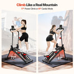 YOLEO Adjustable Resistance Stair Stepper, 3-Mode Folding Stairmaster,660LB