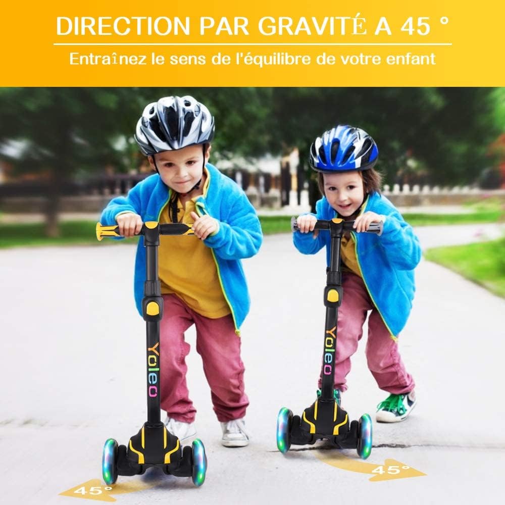 YOLEO Children's Scooter for 3-12 Years