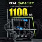 OLEO Adjustable 3-Tier Dumbbell Rack Stand Only