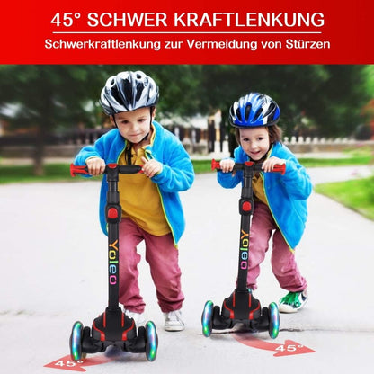 YOLEO Children's Scooter for 3-12 Years