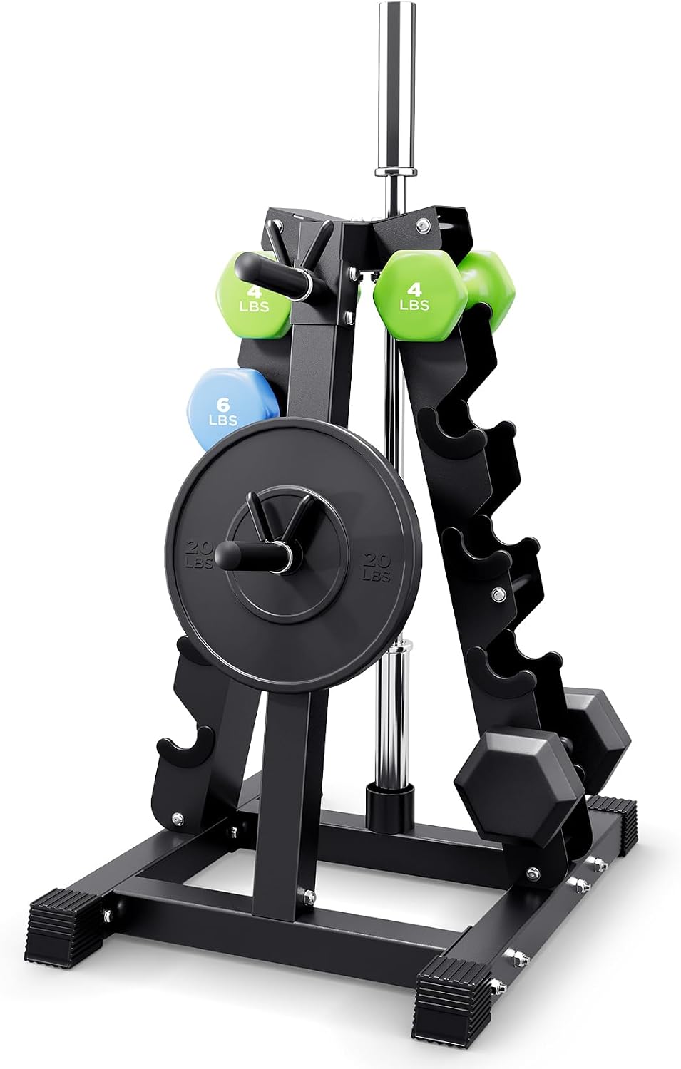 YOLEO Adjustable 3-Tier Dumbbell Rack Stand Only