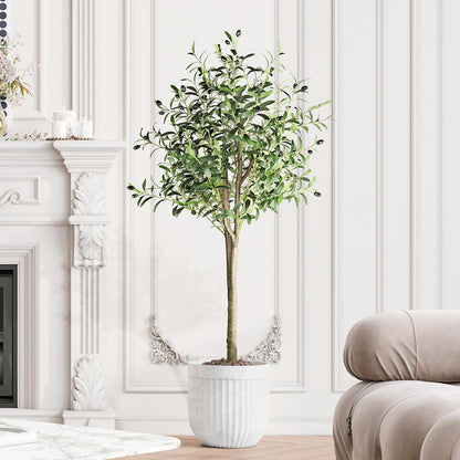 YOLEO Artificial Bamboo Tree 5FT Tall Faux Silk Plant