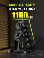 YOLEO Adjustable 3-Tier Dumbbell Rack Stand Only