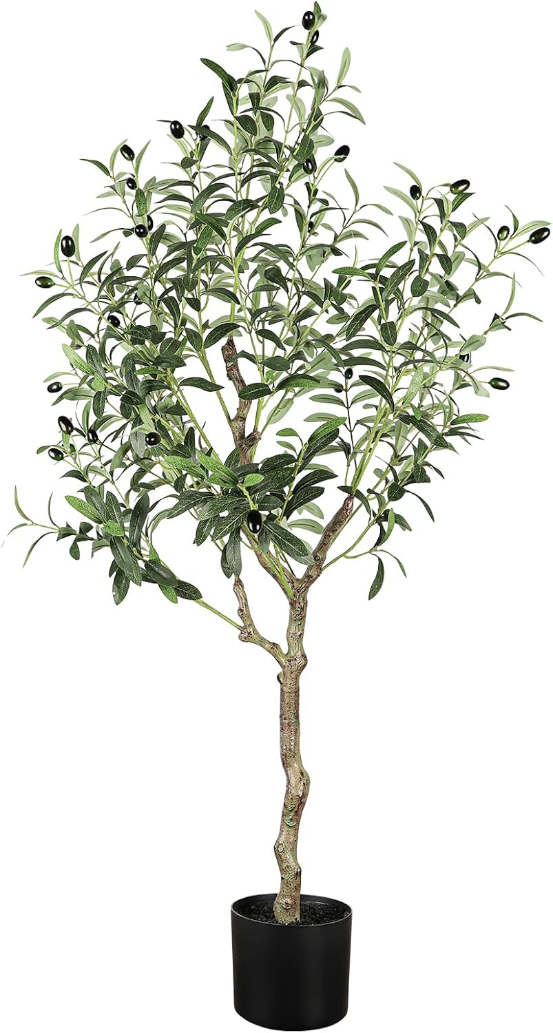 YOLEO Artificial Bamboo Tree 5FT Tall Faux Silk Plant
