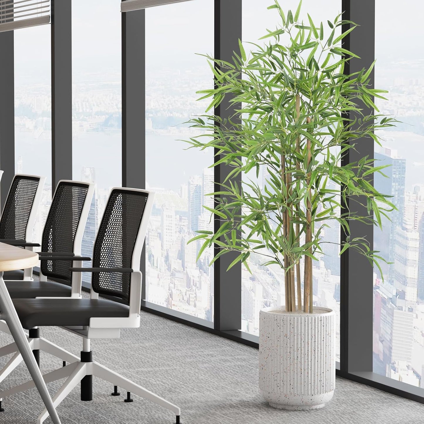 YOLEO Artificial Bamboo Tree 5FT Tall Faux Silk Plant