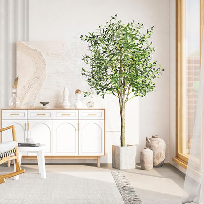 YOLEO Artificial Bamboo Tree 5FT Tall Faux Silk Plant