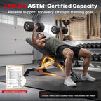 YOLEO Commercial Weight Bench, 2315LB ASTM Certified