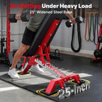 YOLEO Commercial Weight Bench, 2315LB ASTM Certified