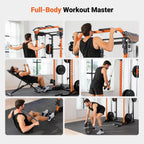 YOLEO Smith Machine & Squat Rack Combo, Multi-Function Power Cage