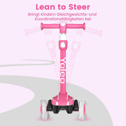 YOLEO Children's Scooter for 3-12 Years