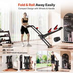 YOLEO Adjustable Resistance Stair Stepper, 3-Mode Folding Stairmaster,660LB
