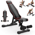 YOLEO Adjustable Weight Bench, ASTM-Certified 827LBS