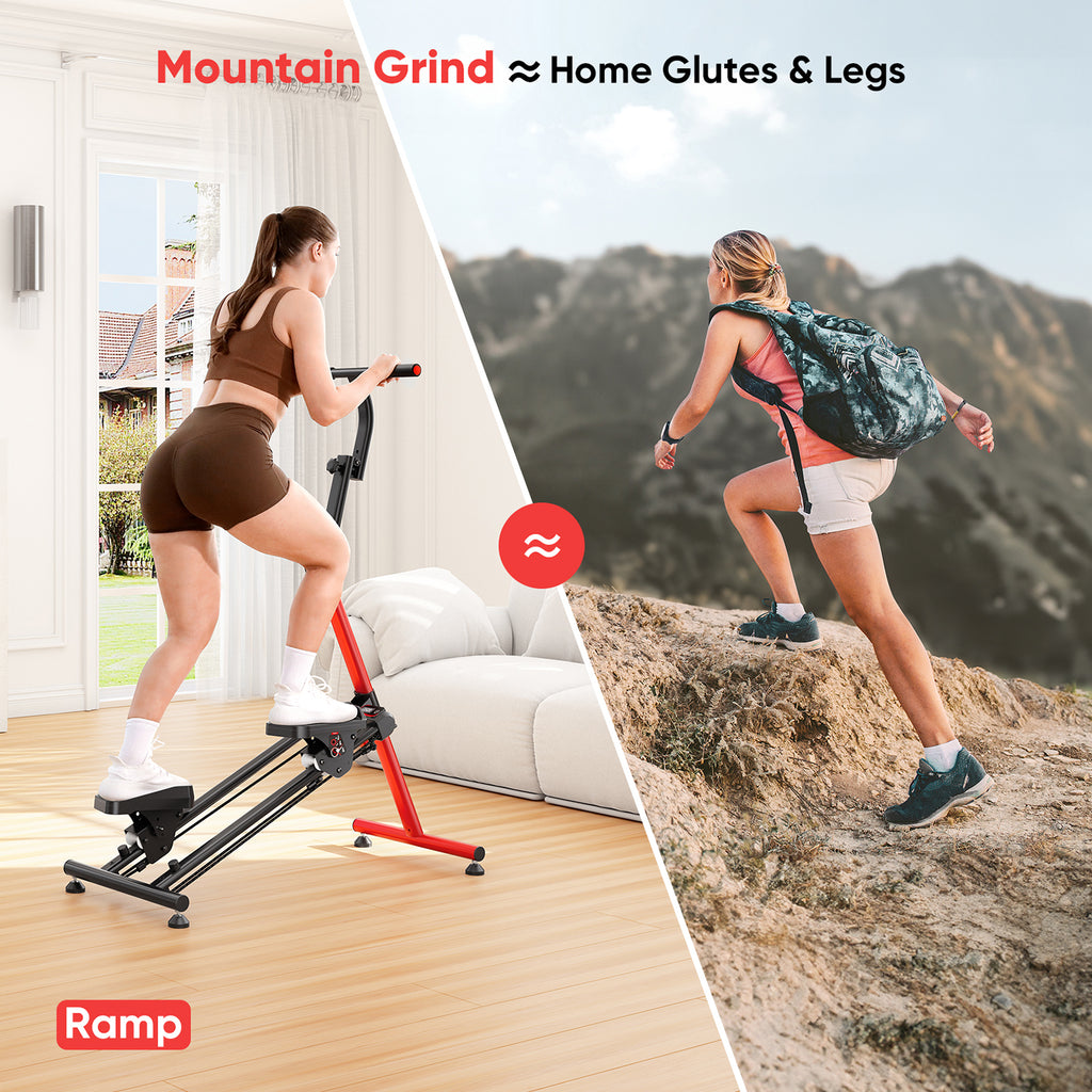 YOLEO Stair Stepper for Exercise at Home, 3-Mode Folding Stairmaster, 660LB