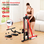 YOLEO Stair Stepper for Exercise at Home, 3-Mode Folding Stairmaster, 660LB