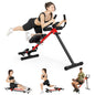 Yoleo 2 in 1 Ab & Rowing Machines for Home, Foldable Ab Workout Equipment, Ab Trainer Machine for Stomach Workout, Ab Crunch Machine with Foam Support,7-Length Adjustable Ab Machine for Home Exercise