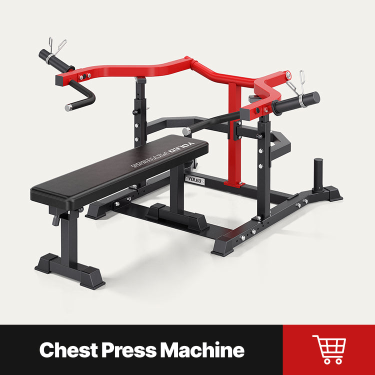YOLEO Chest Press Machine 1100LBS Bench Press Machin